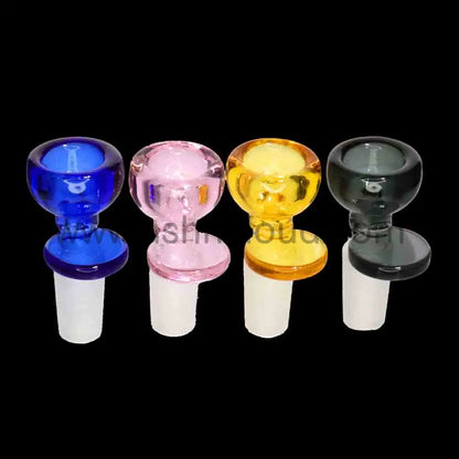 14mm Glass Bowl – 8-Piece Display Pack | Assorted Colors | Wholesale $2.75 each