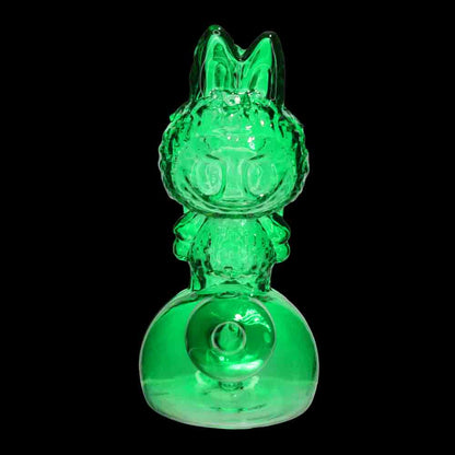 6" Labubu Character Style Oil Burner Water Pipe – Wholesale Color Glass Figure