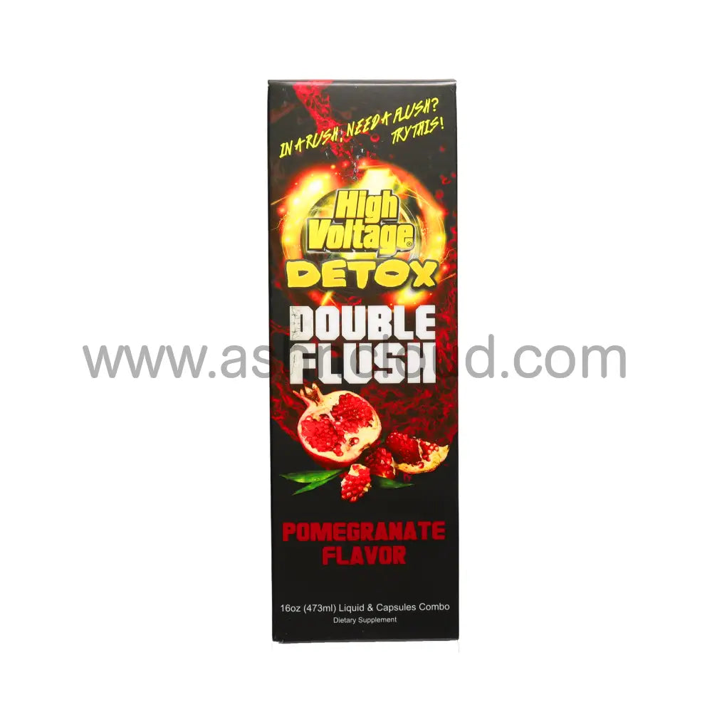 16 Fl.oz - High Voltage Detox Double Flush Promegranate