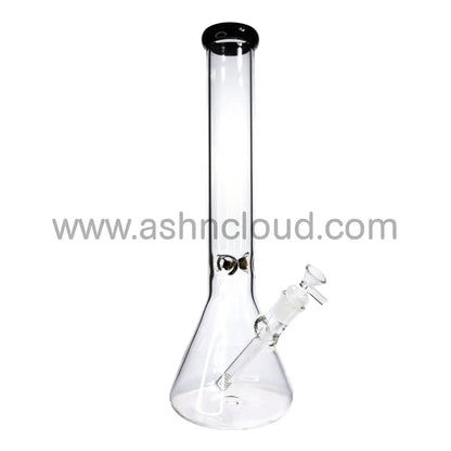 16 In - Clear Glass One-Tone Beaker Bong 5 Mm