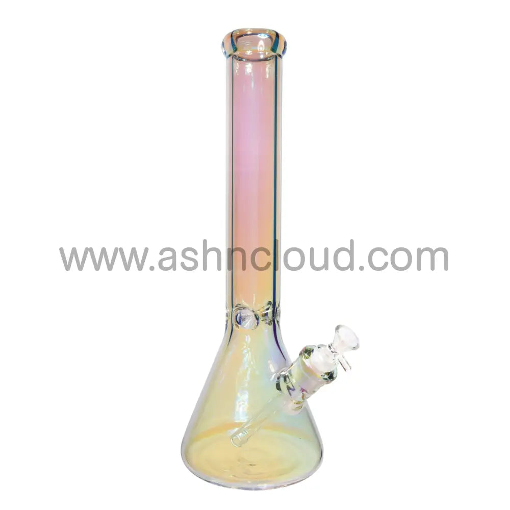 16 In - Electro Glass Beaker Bong 7Mm