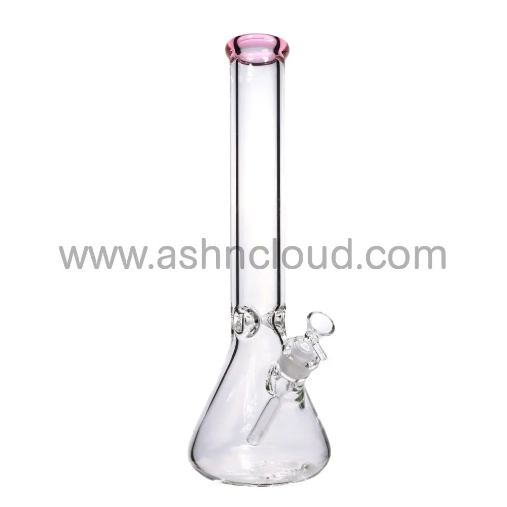 16 In - One Tone Clear Beaker Glass Bong 9 Mm