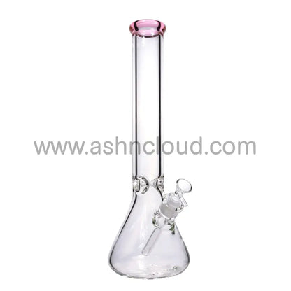 16 In - One Tone Clear Beaker Glass Bong 9 Mm