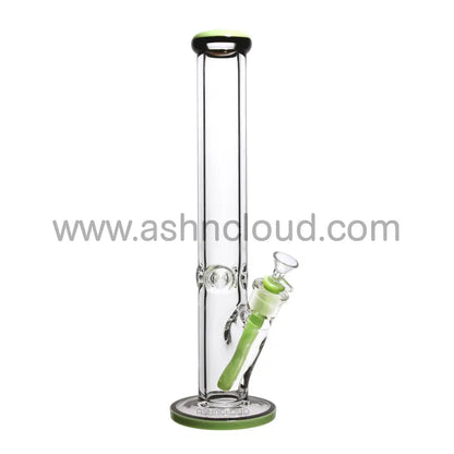 16 In - Straight Two-Tone Thick Glass Bong 9 Mm