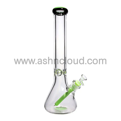 16 In - Two Tone Beaker Glass Bong 9 Mm Simple