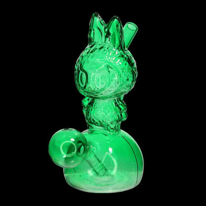 6" Labubu Character Style Oil Burner Water Pipe – Wholesale Color Glass Figure