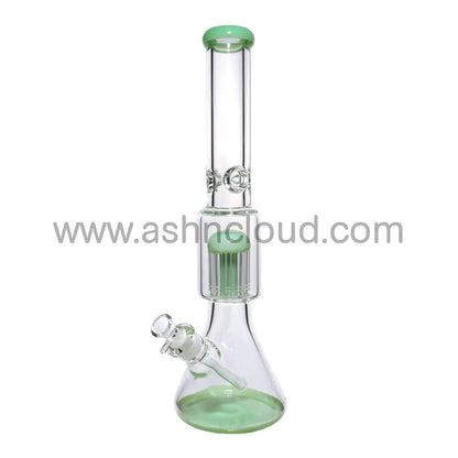 18 In - Big Chamber Multicolor Glass Beaker Bong