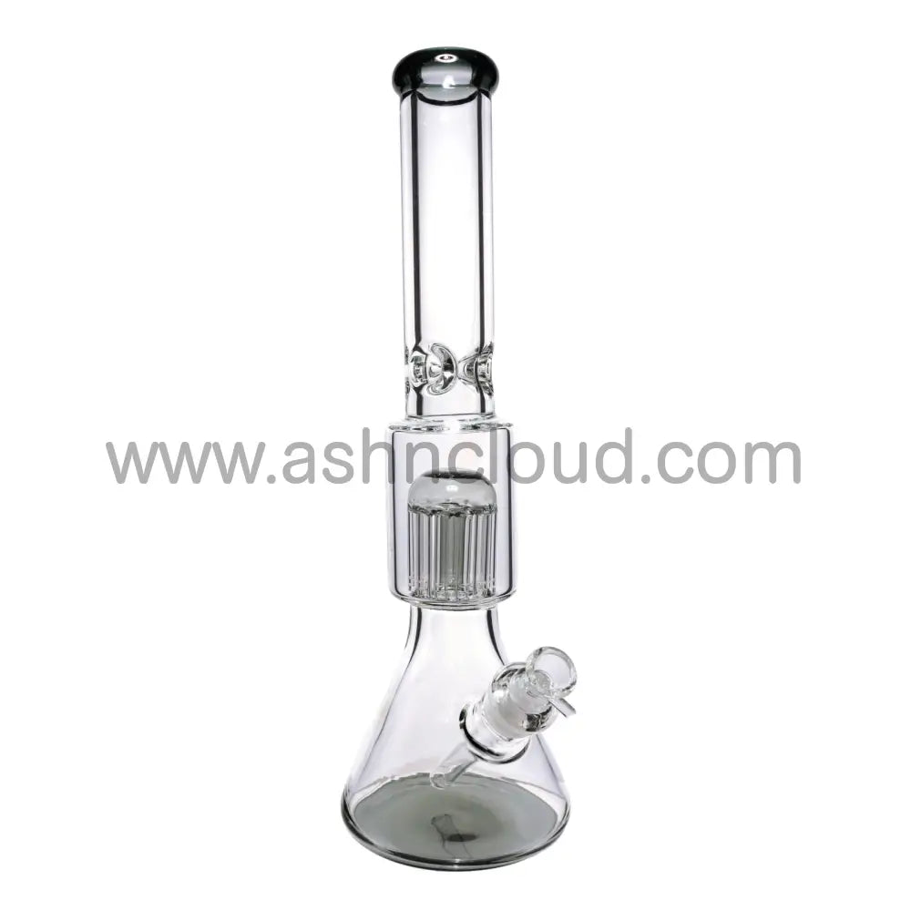 18 In - Big Chamber Multicolor Glass Beaker Bong