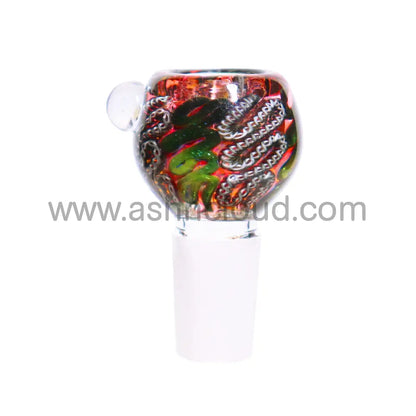 18 Mm - Color Implosion Plaited Glass Bowl