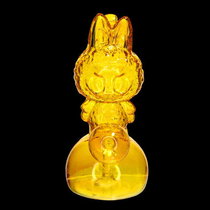 6" Labubu Character Style Oil Burner Water Pipe – Wholesale Color Glass Figure