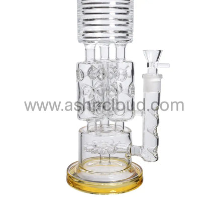 19 In - Super Big Luxury Glass Recycler 18 Mm