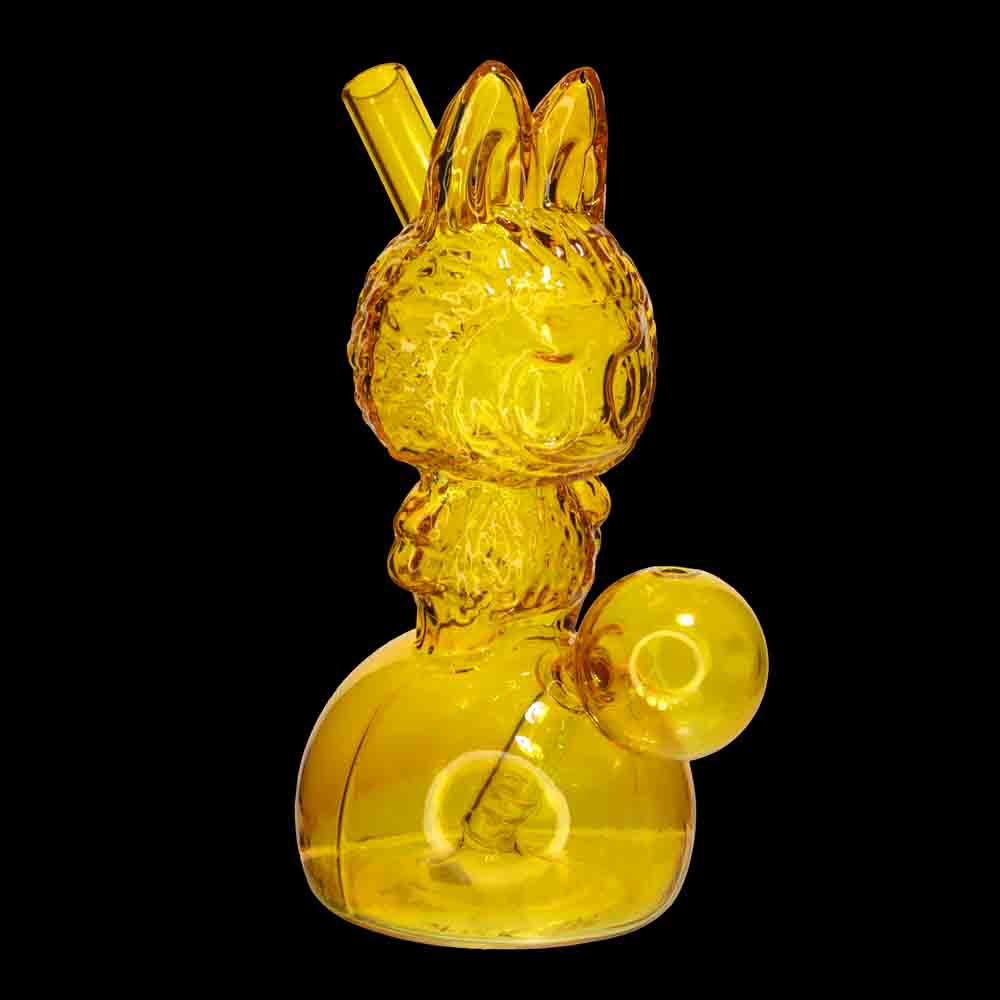 6" Labubu Character Style Oil Burner Water Pipe – Wholesale Color Glass Figure