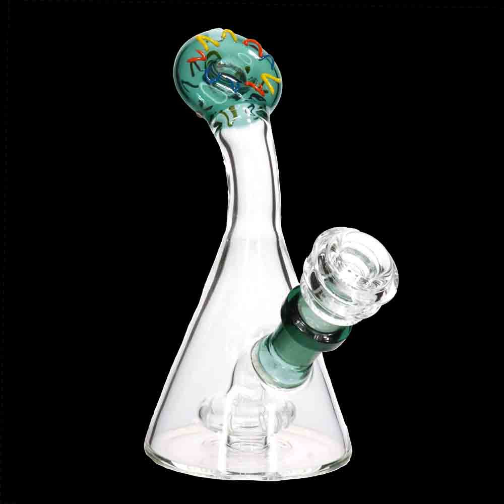 7" Donut Neck Beaker Rig | Wholesale Glass Water Pipe