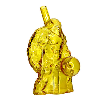 Wholesale Gorilla Shape Glass Oil Burner Water Pipe – 6 Inch Novelty Bong