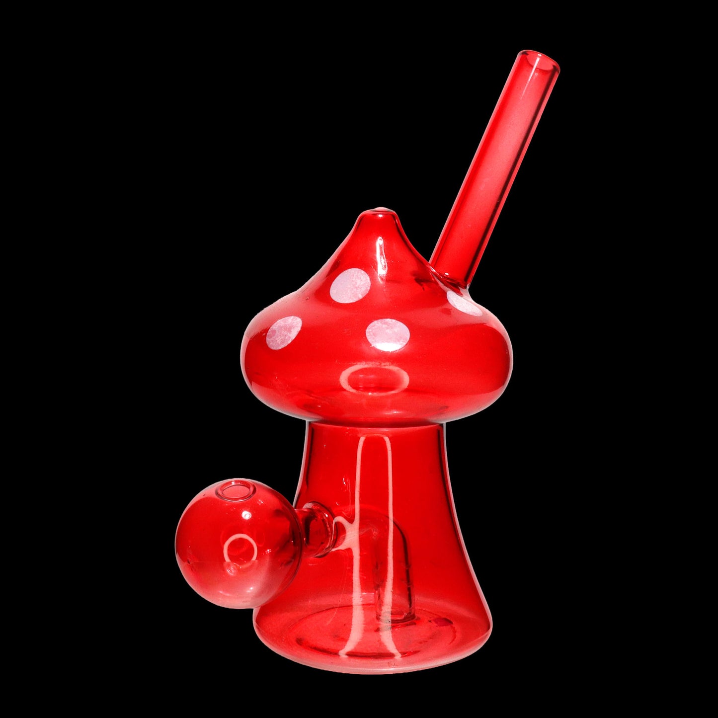 Mushroom-Shaped Glass Oil Burner Bubbler – Assorted Colors Wholesale