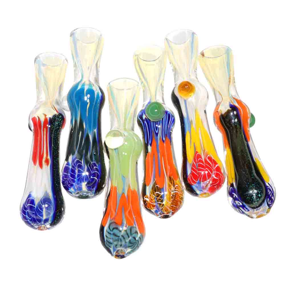 15 PCS - Aurora Marble Opal Glass Hand Pipe Jar  | High-Margin Wholesale Favorite