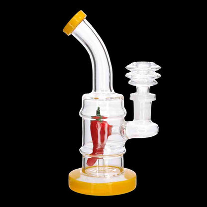 7" Recycler Rig with Chili Perc | Wholesale Bongs