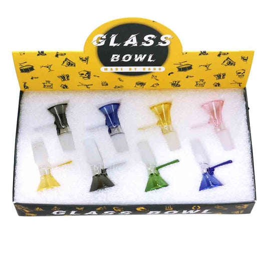 8 PCS - BOX Glass Multicolor Martini Box 14 mm $2.50 each