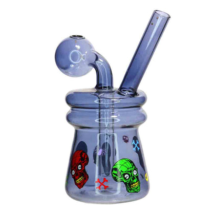 5" Cartoon Oil Burner Water Pipe – Assorted Colors & Designs | Wholesale