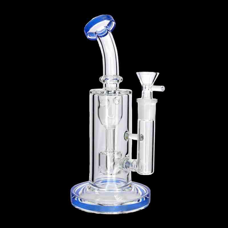 💎🔥 8” Percolator Bong – Compact Power w/ Smooth Filtration