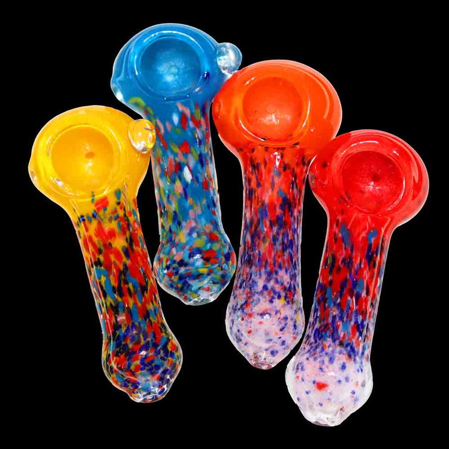 4 Inch Wholesale Glass Hand Pipe Spoon, Bulk