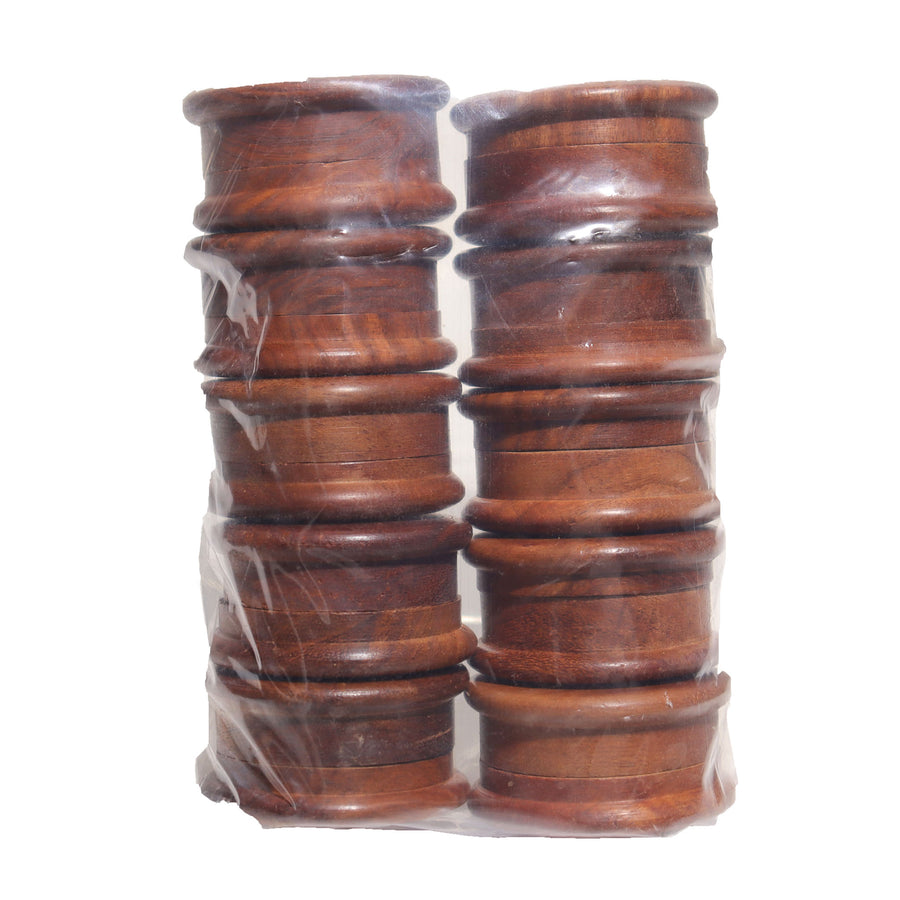 10 pcs – 2 Inch 50mm Wooden Herb Grinder Pack