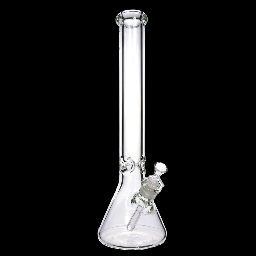 18 Inch Clear Beaker Glass Bong, 9mm