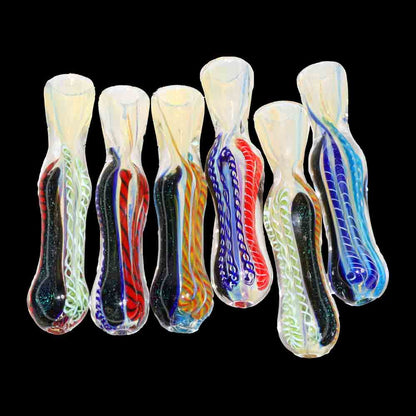 16 PCS - Opal Nebula Swirl Glass Hand Pipe Jar | Ultra-Fast Wholesale Seller