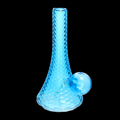 Textured Beaker Glass Oil Burner Pipe – Assorted Colors Wholesale