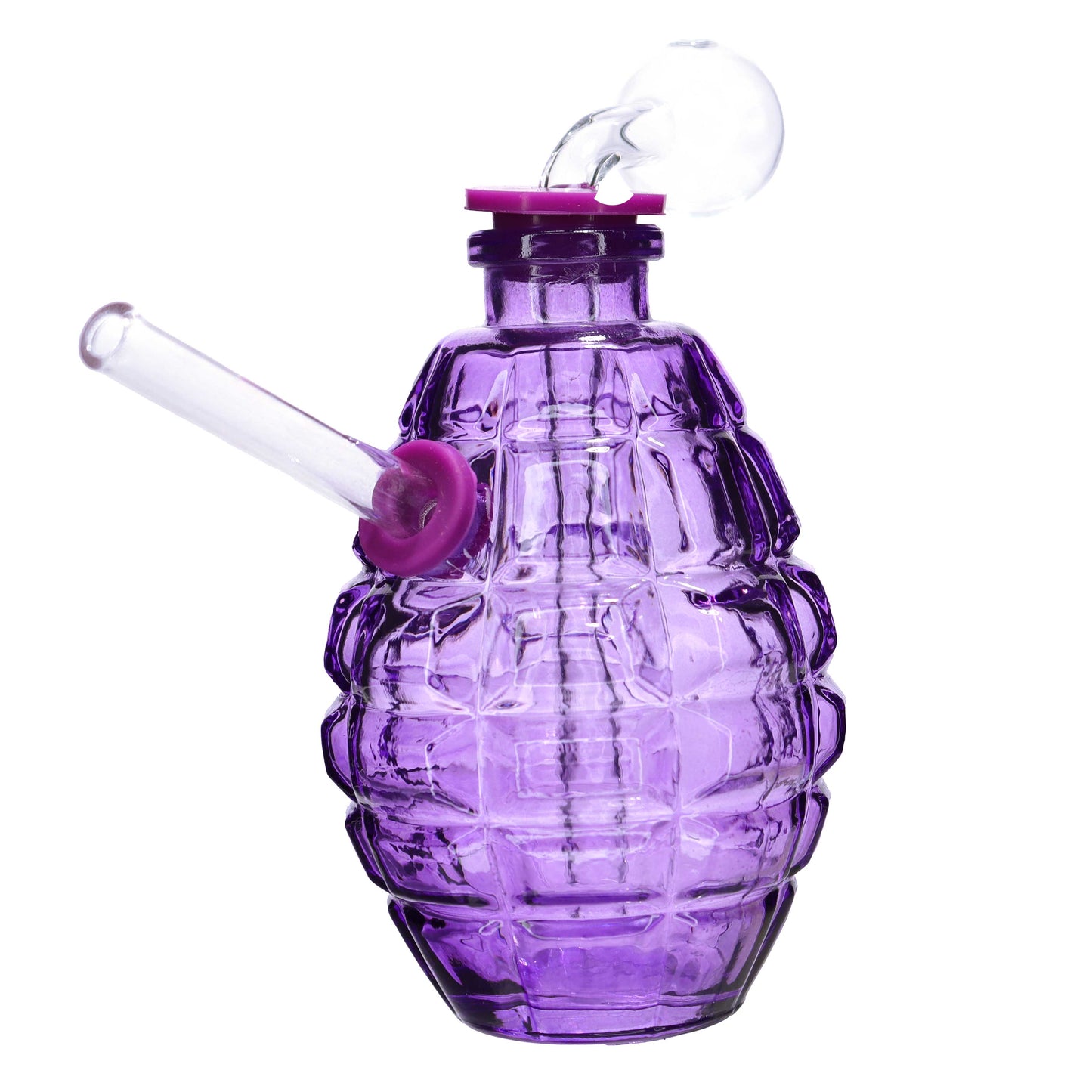 7 in - Granade Glass Oil Burner Water Pipe