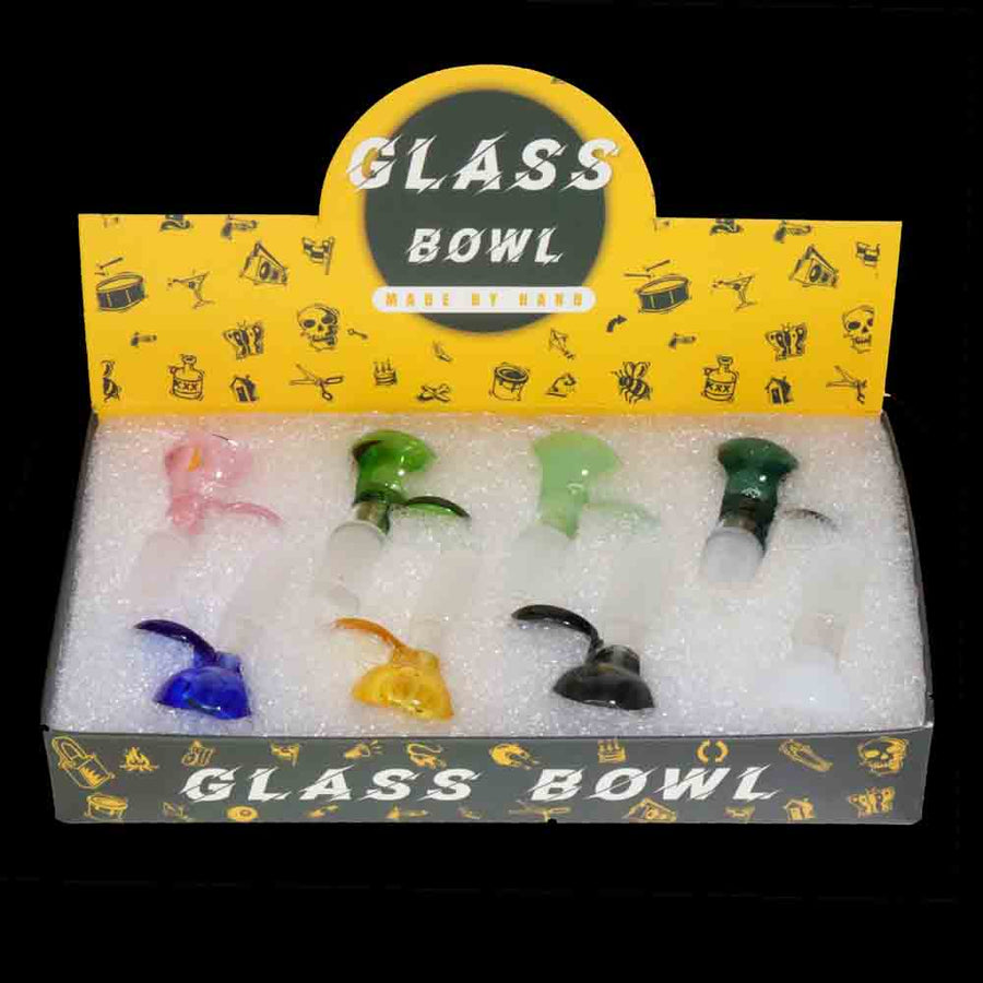 14mm Glass Bowl, 8-Piece Display