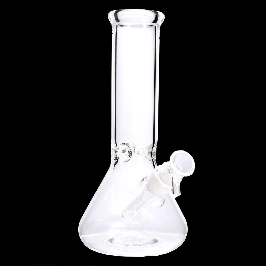 10 Inch Clear Beaker Glass Bong, 5mm