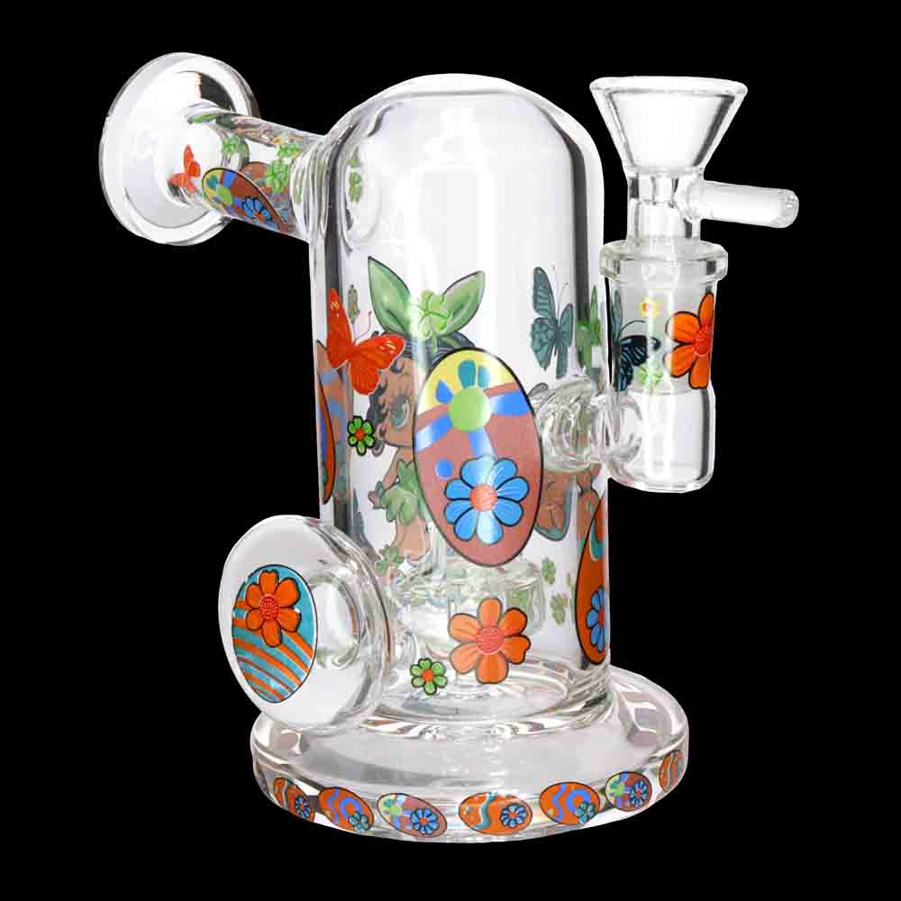 Betty Boop 8" Thick Cartoon Vintage Glass Bong with Internal Perc – Wholesale Water Pipe