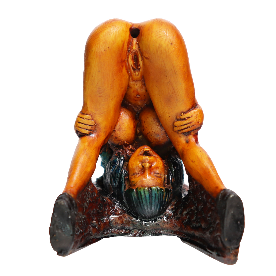 5 Inch Novelty Lady Design Bamboo Bong
