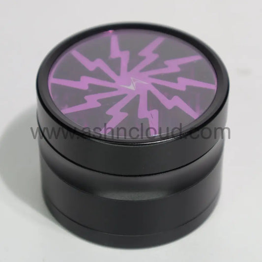 2.5’’ 63mm Single Thunder Metallic Colors 4 Layer Grinder