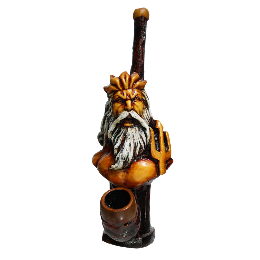 5 Inch King Triton Design Bamboo Bong