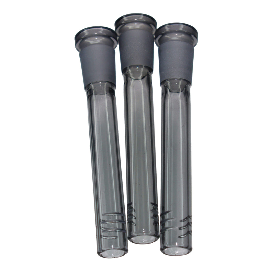 3.5 Inch Grey Glass Downstem