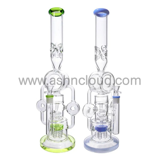 21 In - Big Recycler Glass Bong 18 Mm