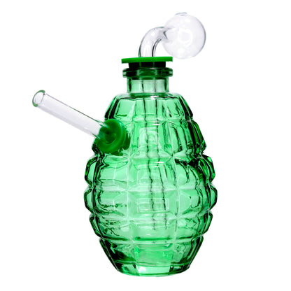 7 in - Granade Glass Oil Burner Water Pipe