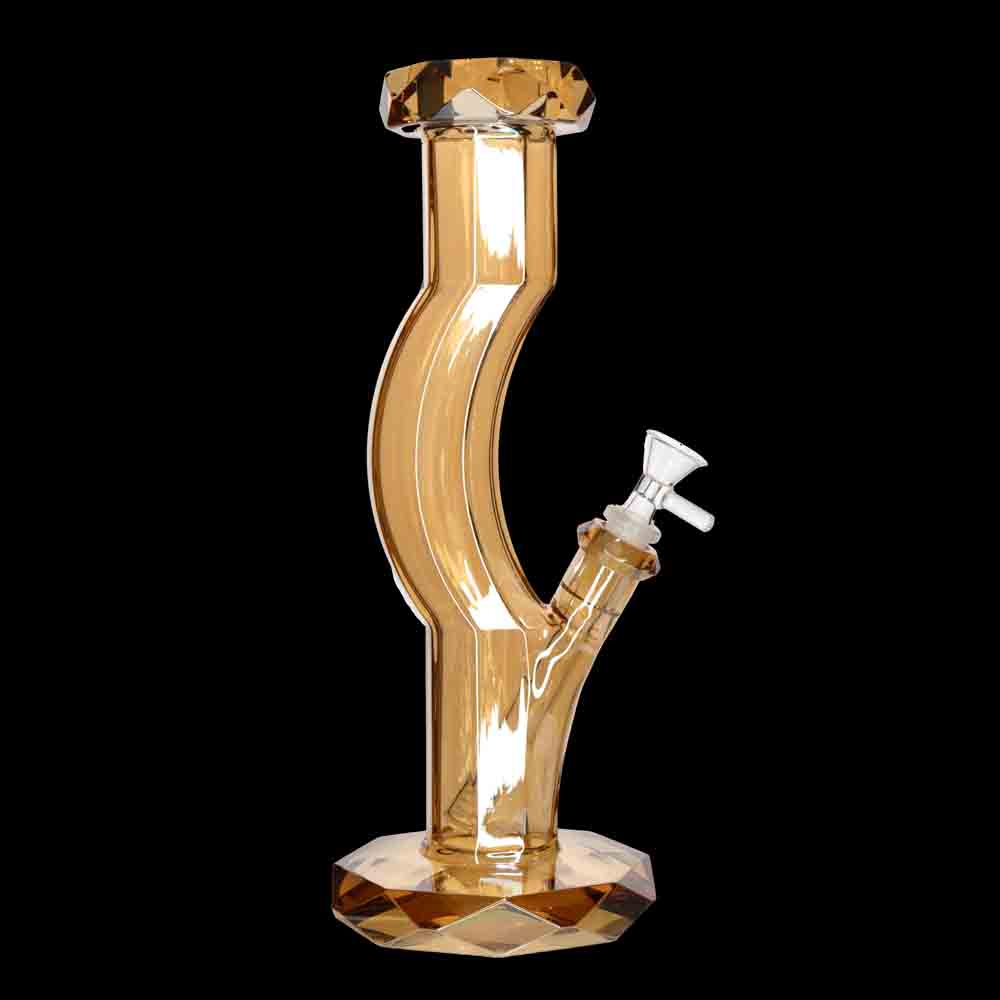 14" Heavy Diamond Water Pipe | Wholesale Smoke Shop Best Seller Thick Glass