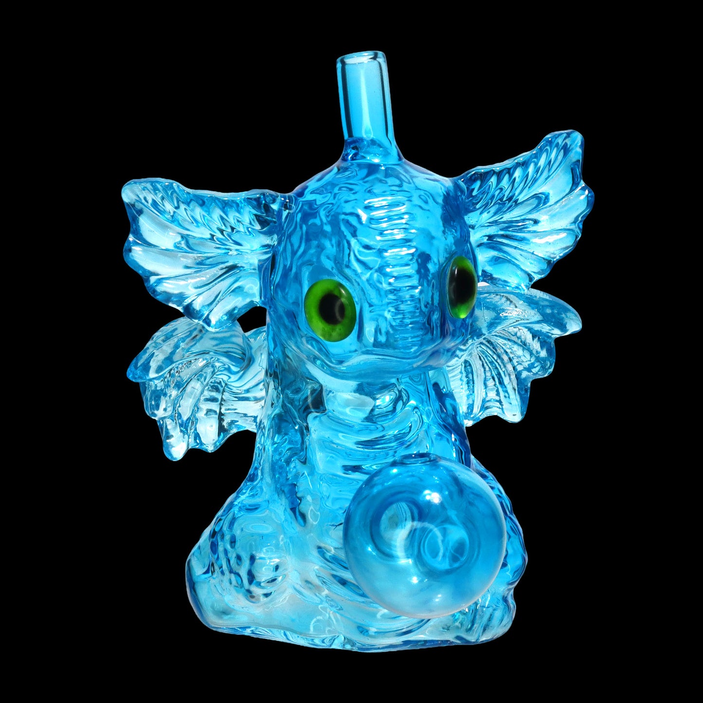 Elephant Character Glass Oil Burner Bubbler – Assorted Colors Wholesale