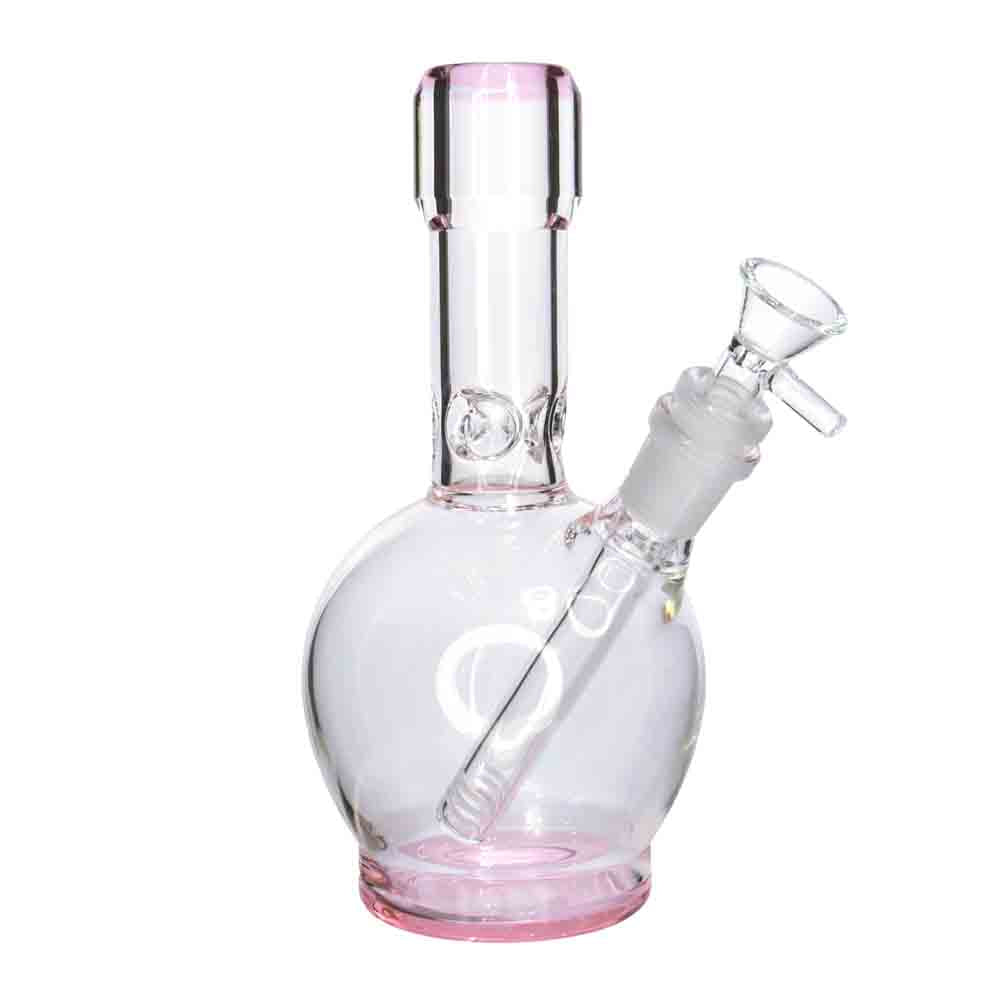 8" Color Base Glass Bong with Diffused Downstem – Wholesale Water Pipe