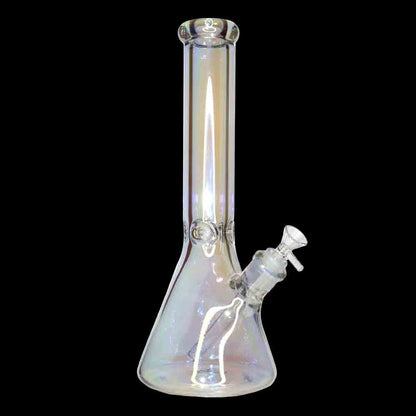 14" Classic Beaker Glass Water Pipe | Thick Heavy Glass