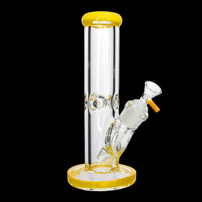 💪🔥 10” Straight Tube Bong – 9MM Thick Glass w/ Extra Heavy Base
