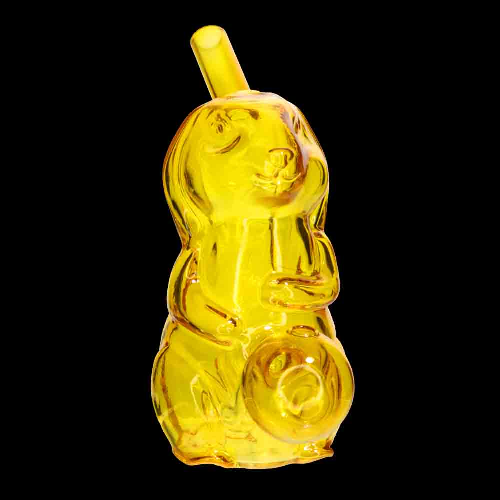 6" Squirrel Style Oil Burner – Wholesale Translucent Glass Novelty Piece
