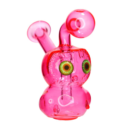 7" Owl Oil Burner Water Pipe | Heavy Glass Wholesale