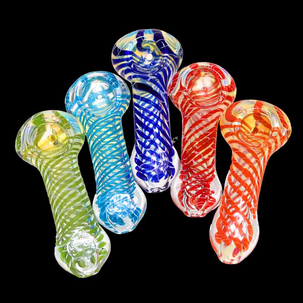 3.5 Inch Wholesale Glass Hand Pipe Spoon, Bulk
