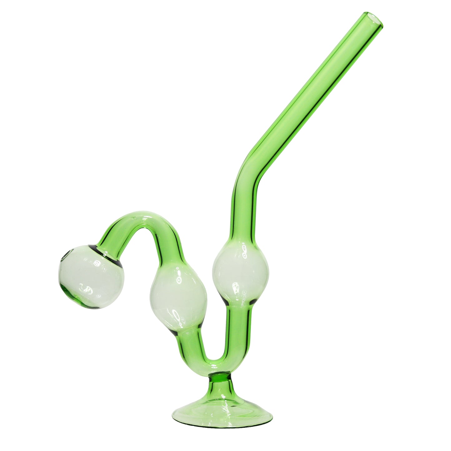 USA MADE Wholesale Oil Burner Water Dog with Base – Multicolor | Smoke Shop Supply