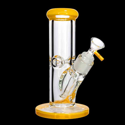 8 Inch 9mm USA Color Straight Bong Best Seller – Super Thick Glass | Wholesale Ashncloud (Copy)