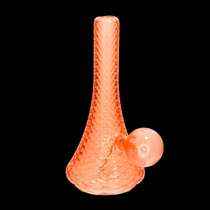 Textured Beaker Glass Oil Burner Pipe – Assorted Colors Wholesale